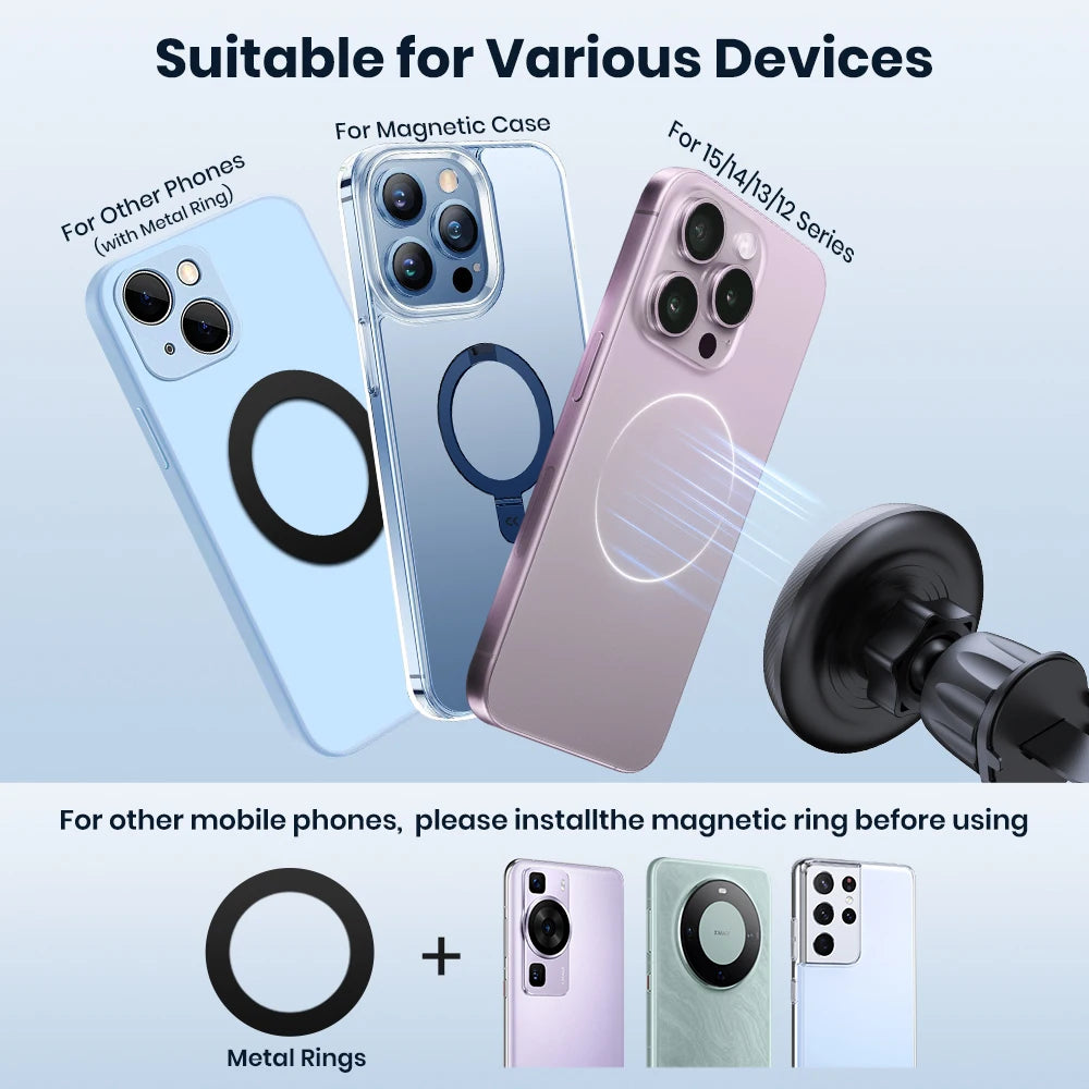 GripPilot Magnetic Phone Mount — Hands-Free Driving