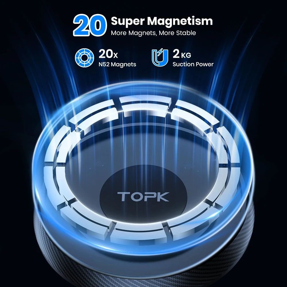 GripPilot Magnetic Phone Mount — Hands-Free Driving